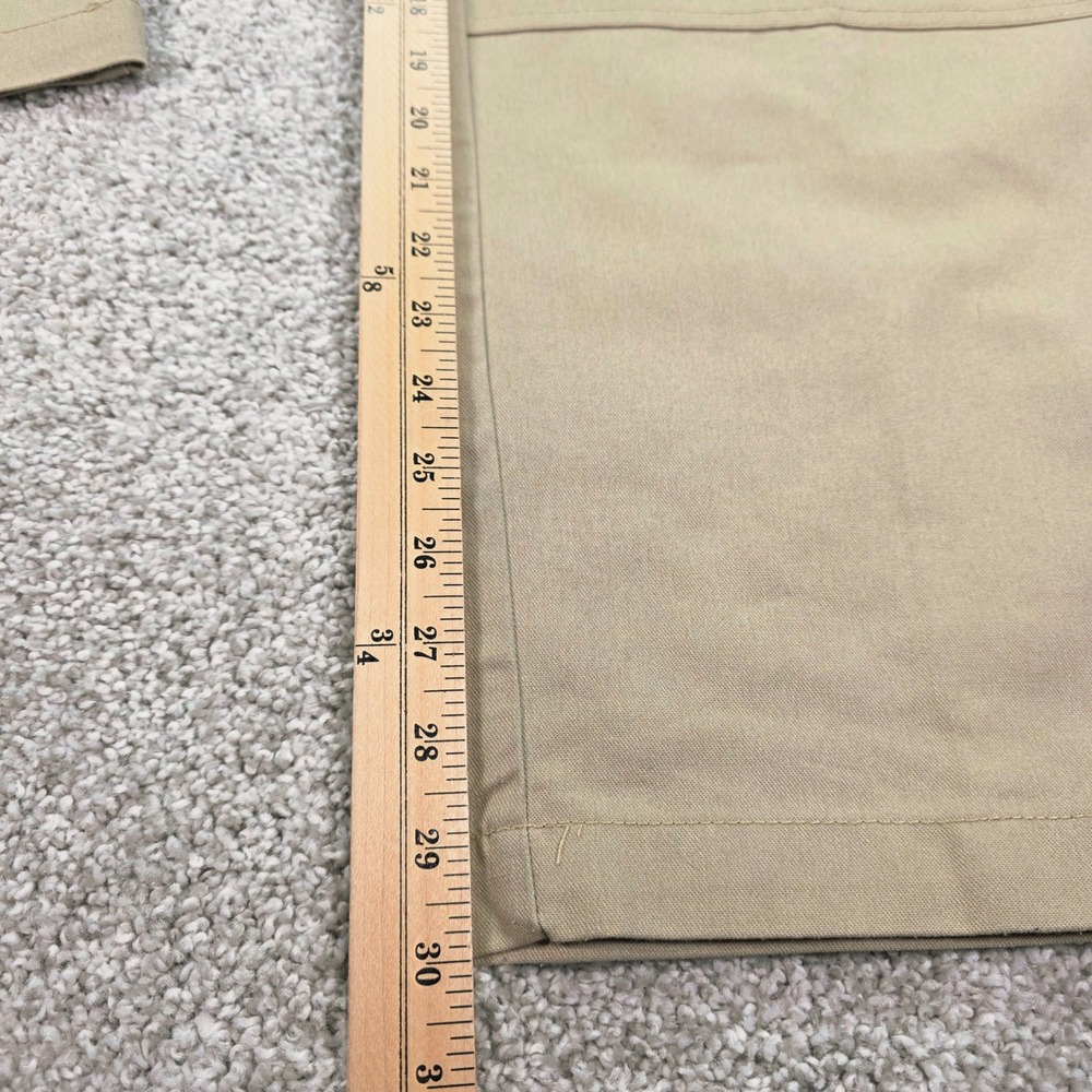 Dickies Flex Mens Cargo Pants 42x30 Khaki Tan Straight Leg Work Trousers WP849DS - Picture 3 of 8